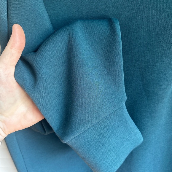 CALIA by Carrie Underwood Teal Quarter-Zip Sweatshirt - Picture 7 of 7